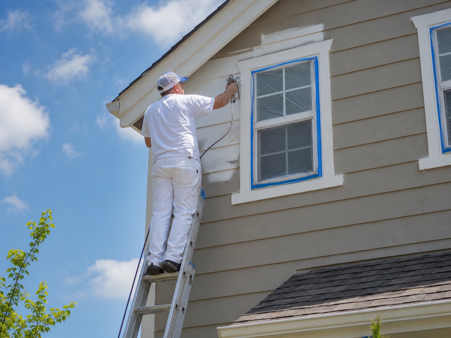 Exterior Painting Service in London, KY by B&M Painting and Construction